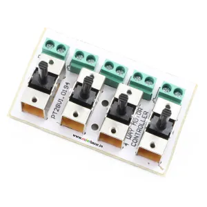 4 Way DC Motor Remote Controller Switch