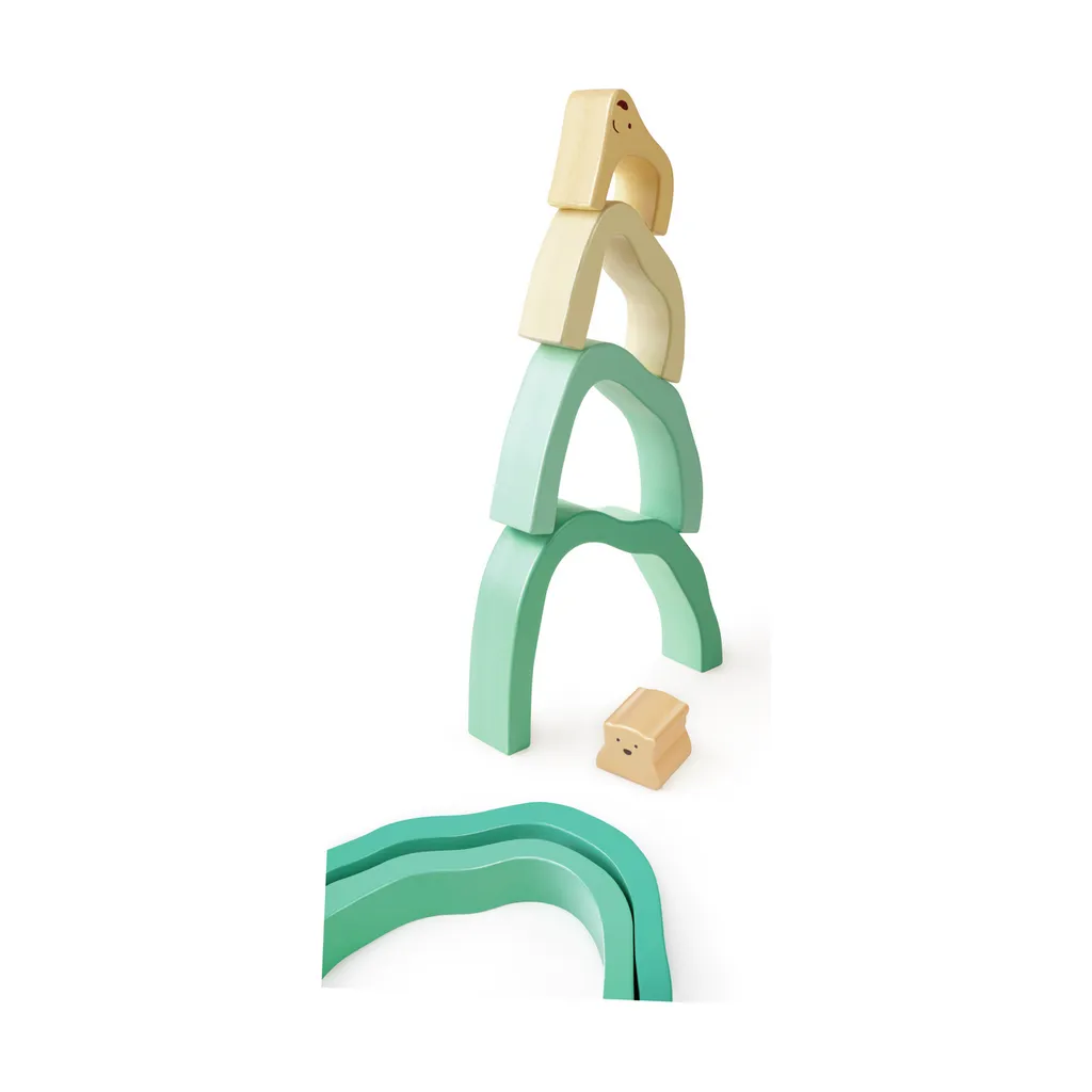 Arctic Polar Bear Stacking Blocks