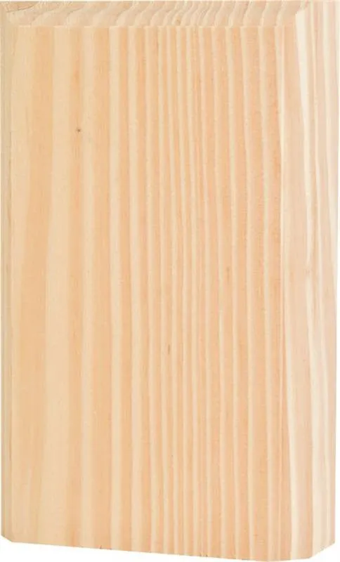 Base Block 2-3-4x4-1-2in Pine
