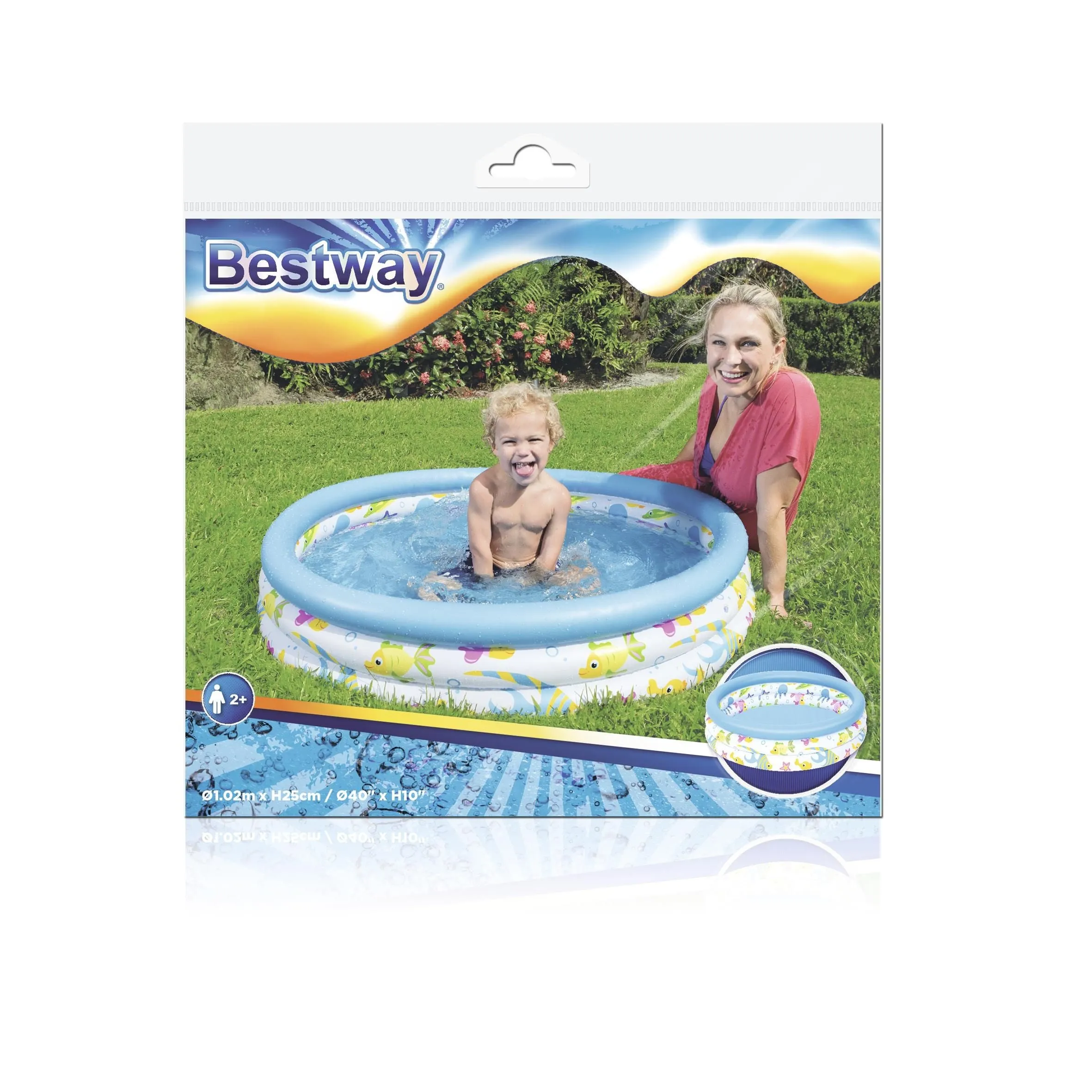 Bestway Pool Coral Kids 102X25