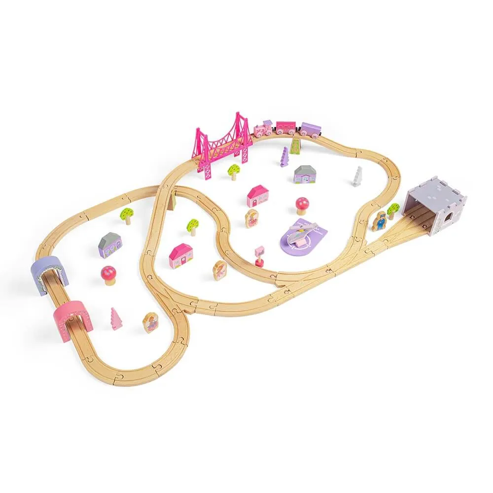 Bigjigs Fairy Town Train Set