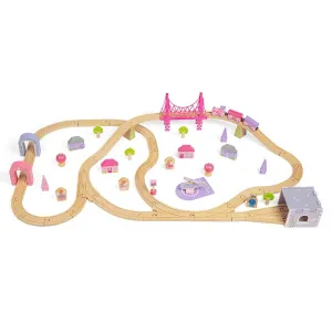 Bigjigs Fairy Town Train Set