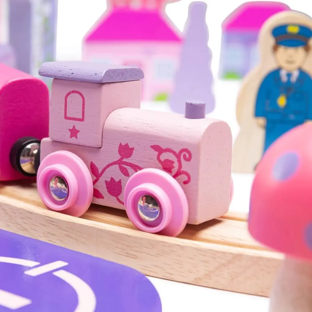 Bigjigs Fairy Town Train Set