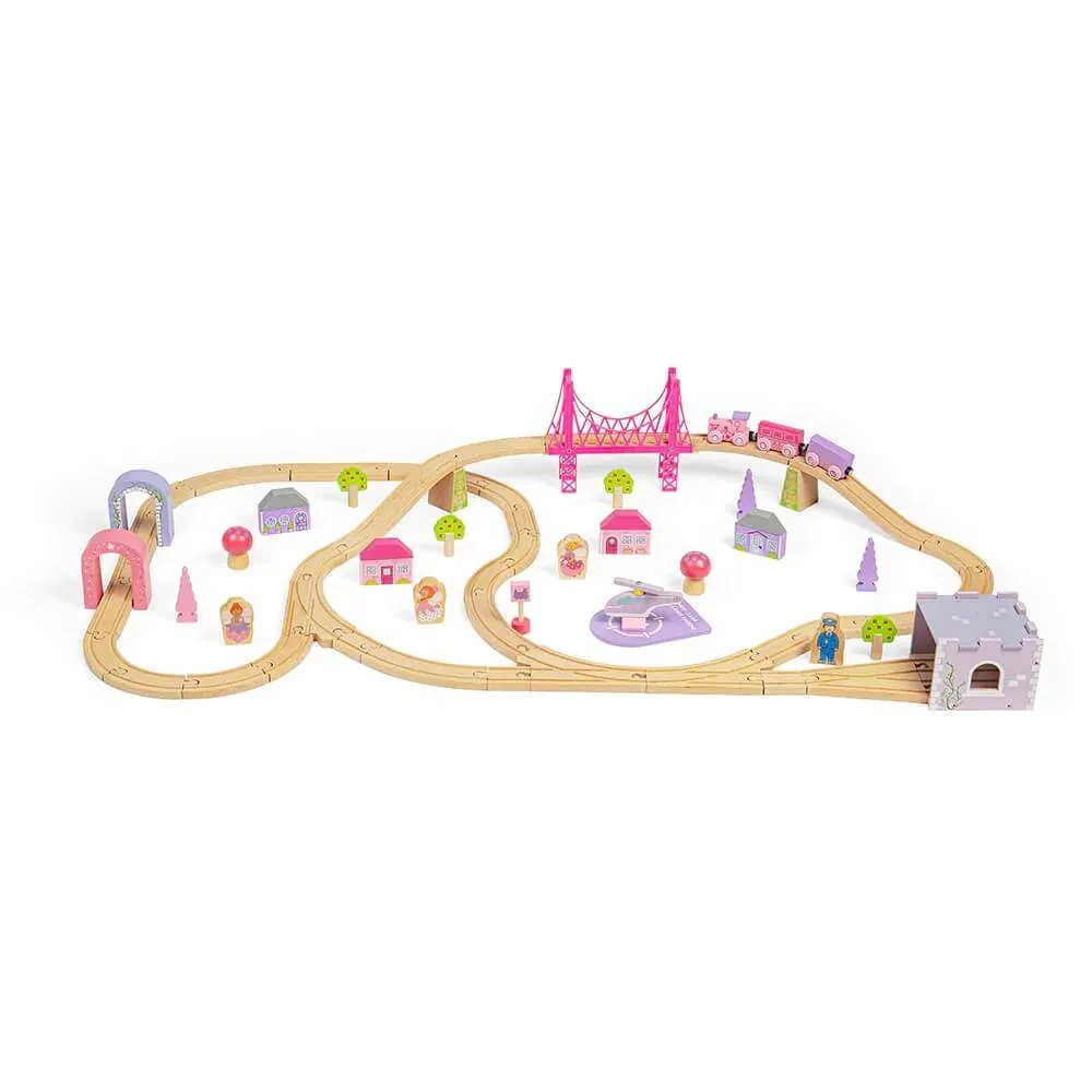 Bigjigs Fairy Town Train Set