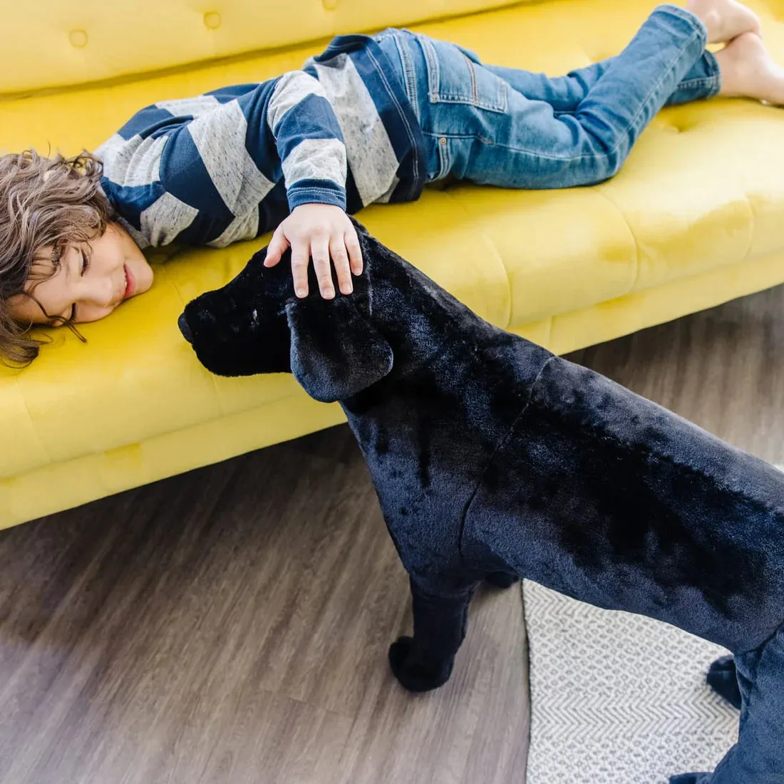 Black Lab Giant Stuffed Animal