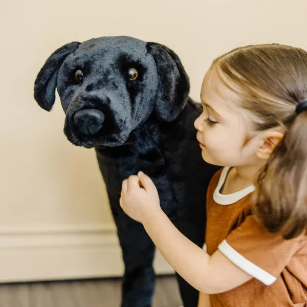 Black Lab Giant Stuffed Animal