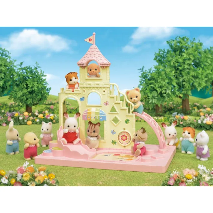 Calico Critters baby castle playground