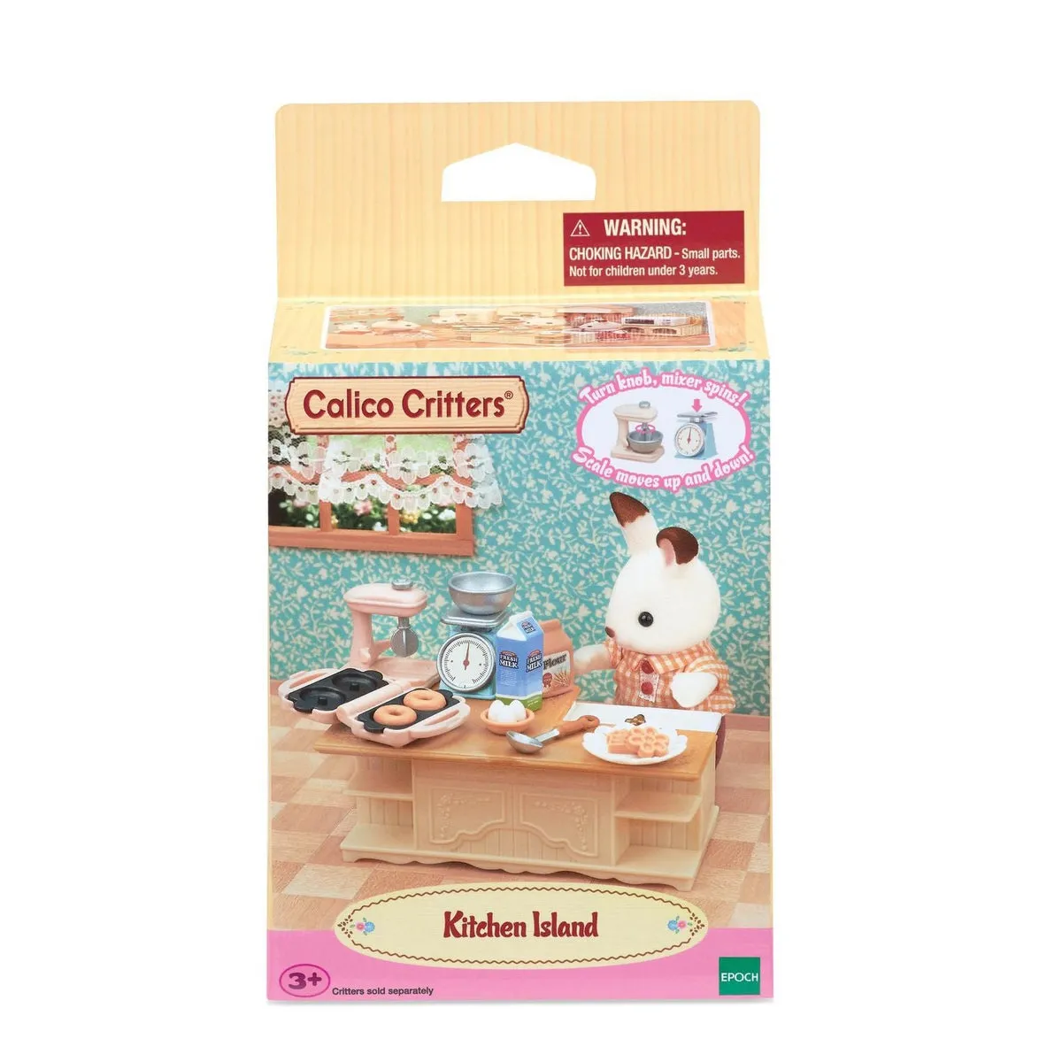 Calico Critters kitchen island