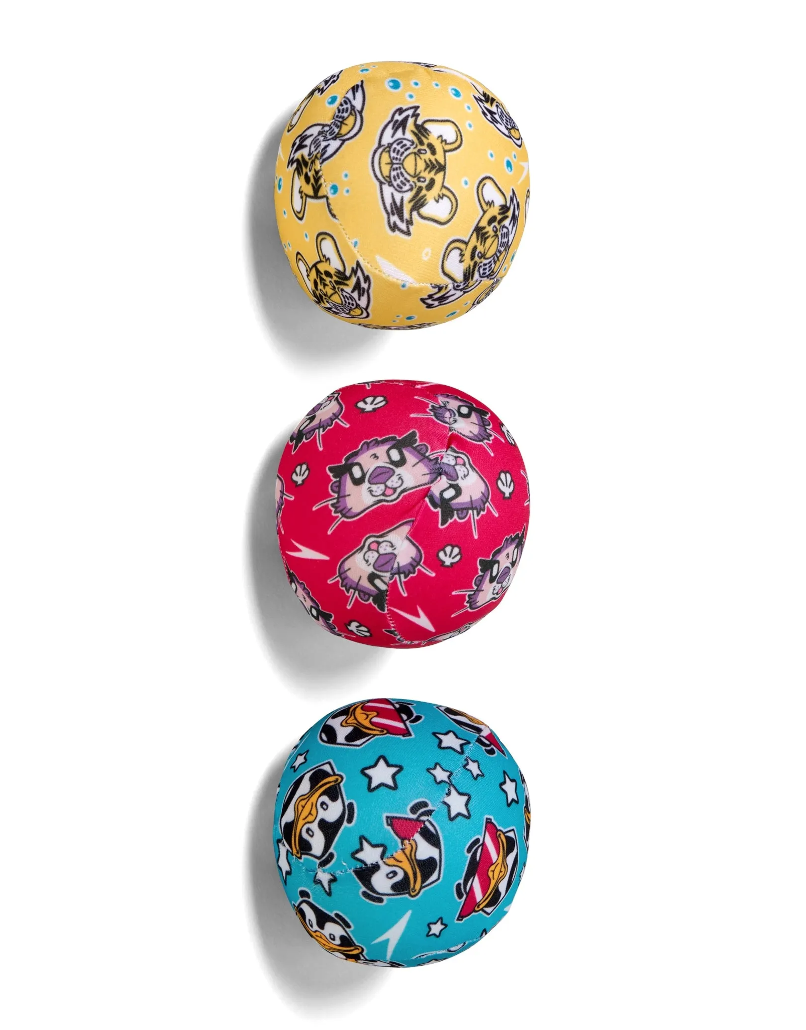 Character Splash Soft Pool Balls - Pack of 3