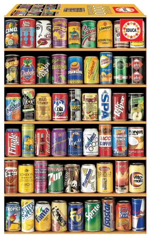 Classic Cans - 1000 Piece Puzzle