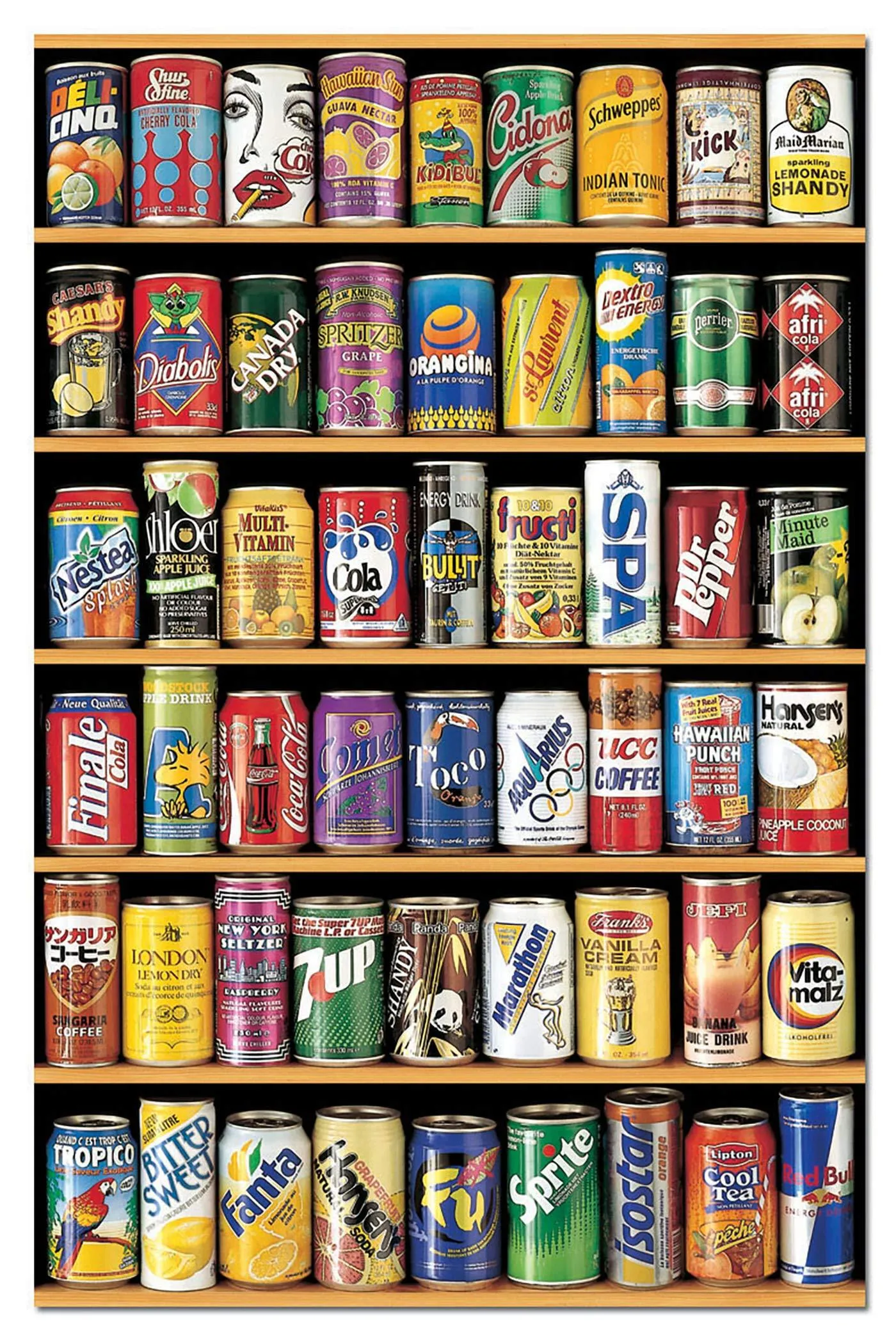 Classic Cans - 1000 Piece Puzzle