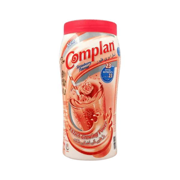 COMPLAN STRAWBERRY FLAVOUR 400GM