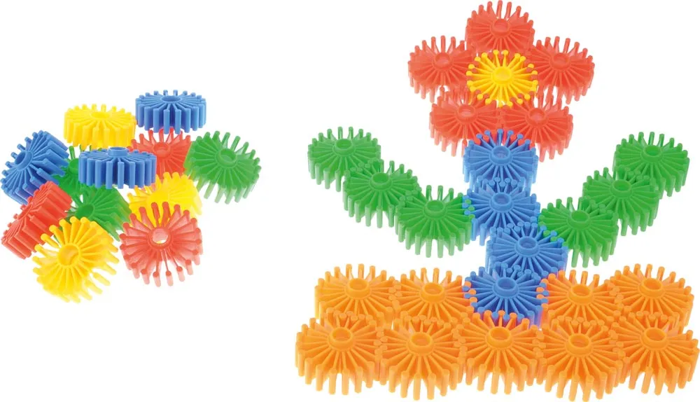 Construction Set - Daisies - 80 pieces