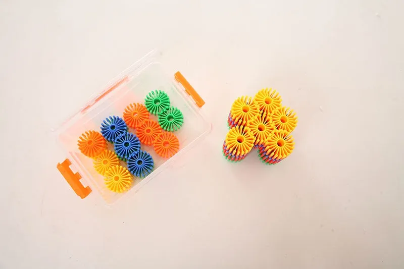 Construction Set - Daisies - 80 pieces