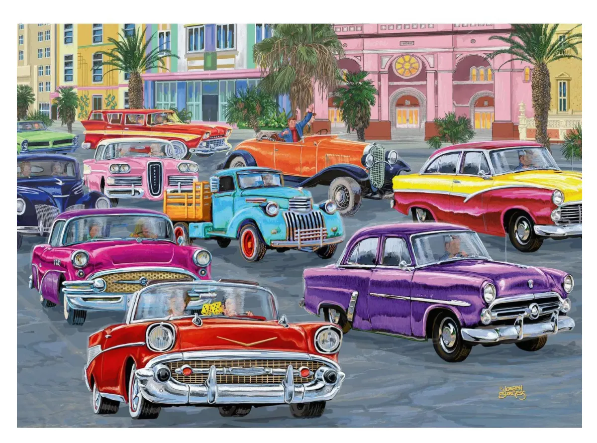 Cruisin' 500 Piece Puzzle