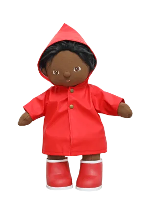 DINKUM DOLL RAINY PLAY SET RED