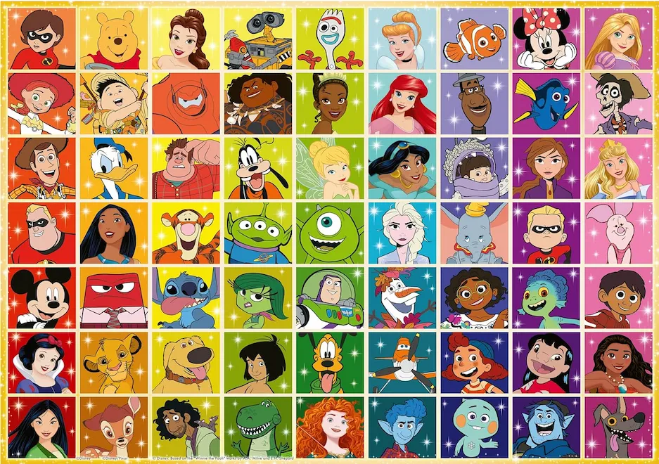 Disney Color Palette 100 pc Puzzle