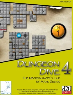 Dungeon Dive 4: Necromancer's Lair
