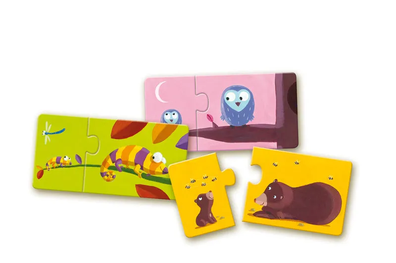 Duo Mum and Baby 24pc Toddler Puzzle - Djeco