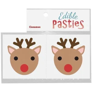 Edible Pasties - Reindeer Pasties Cinnamon