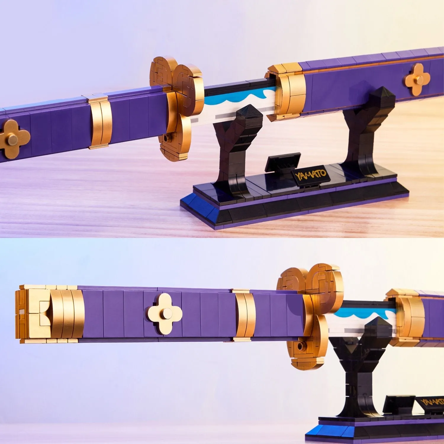 Enma Katana of Zoro Building Set with Scabbard and Stand