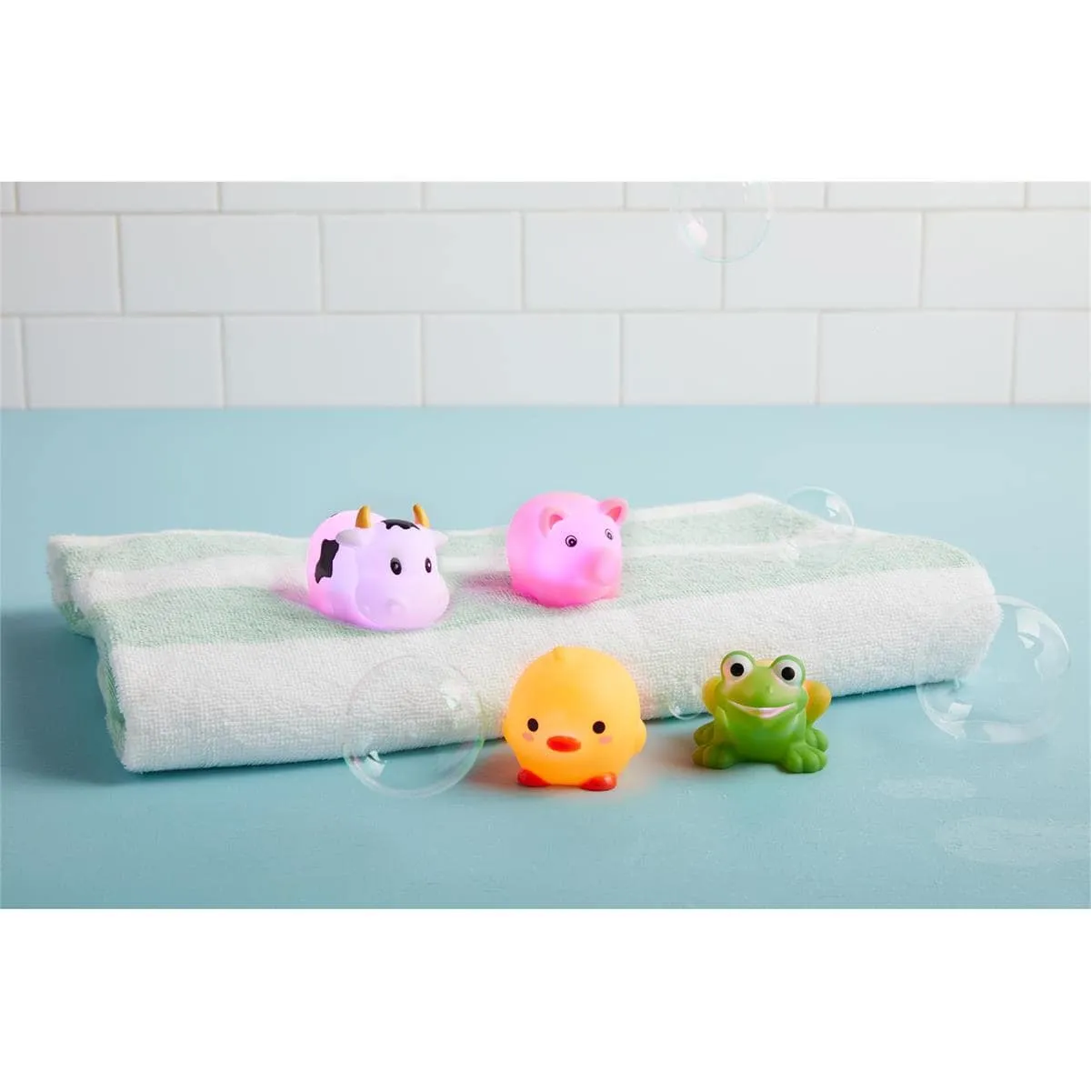 Farm Light-Up Bath Toy Set