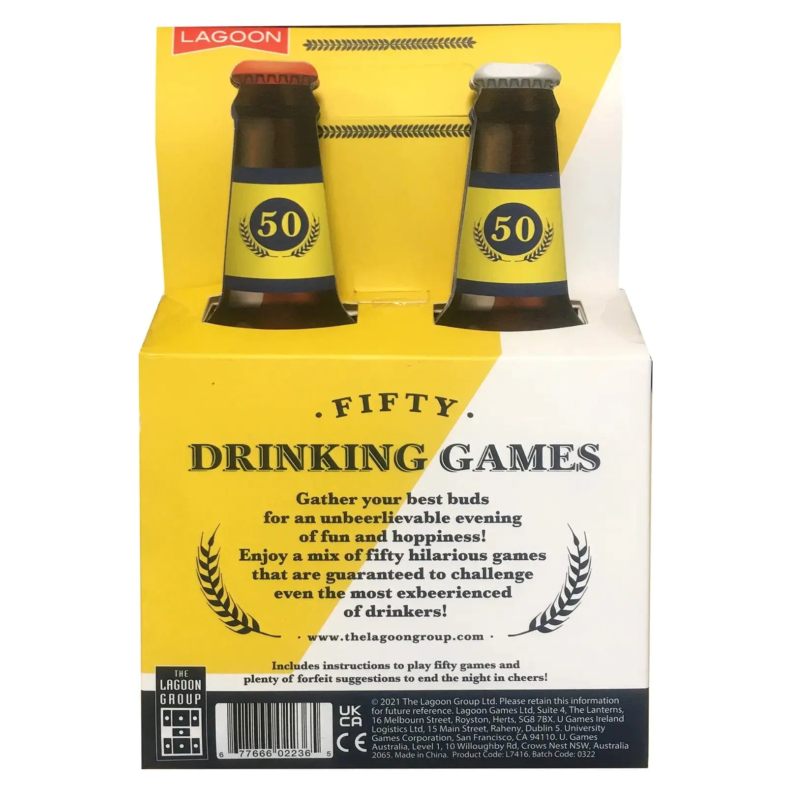 Fifty Drinking Games Beer Bottle Cards Party Entertainment 18 