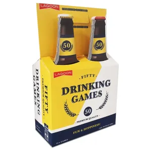 Fifty Drinking Games Beer Bottle Cards Party Entertainment 18 