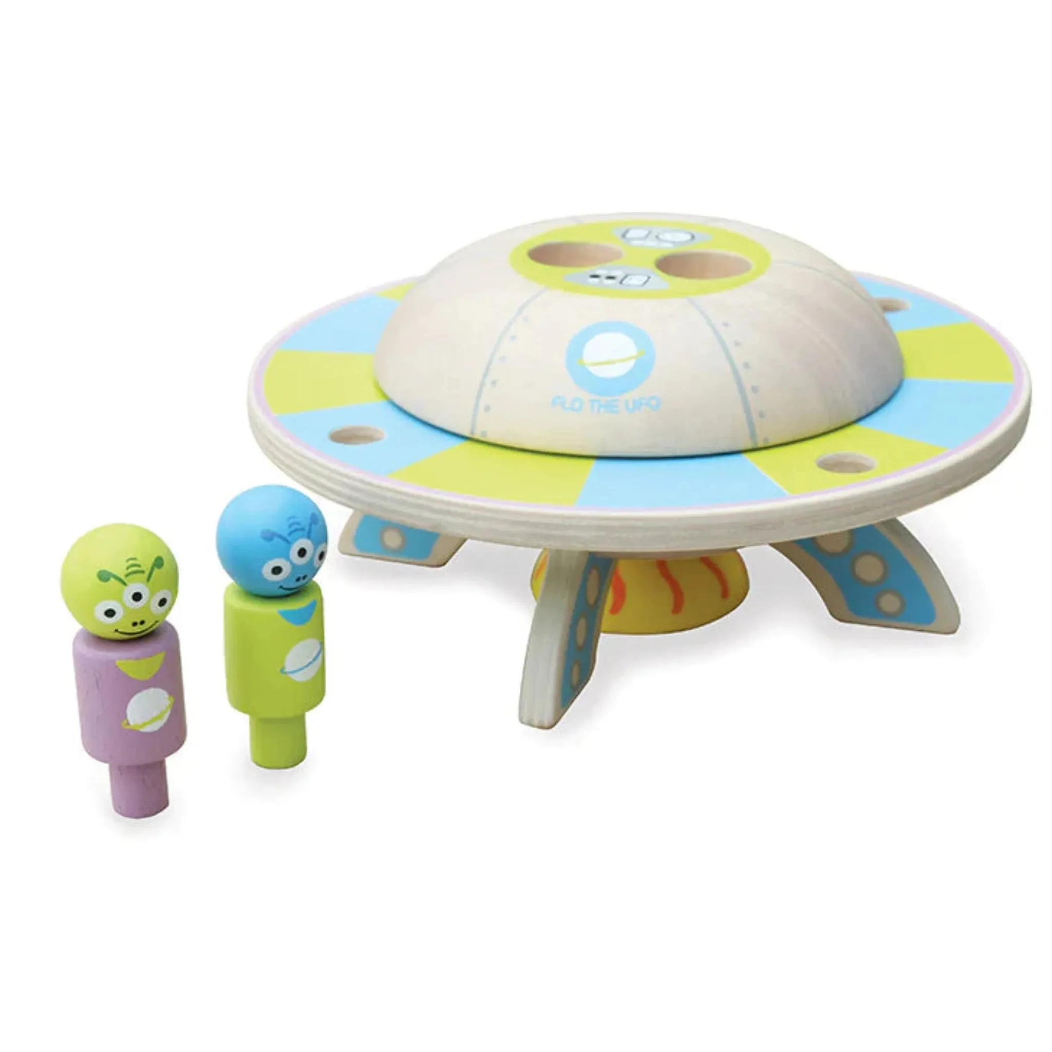 Flo the UFO saucer