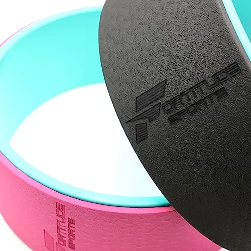Fortitude Sports Yoga Wheel For Stretching, Flexibility, Pilates, Yoga Poses, Backbends