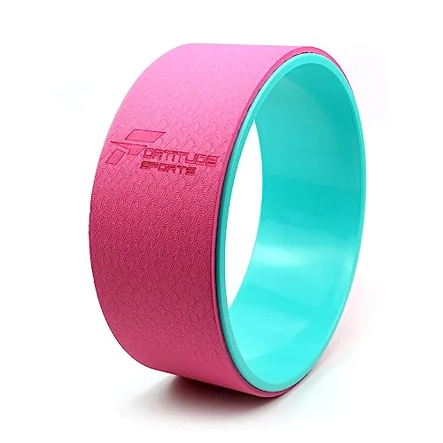 Fortitude Sports Yoga Wheel For Stretching, Flexibility, Pilates, Yoga Poses, Backbends