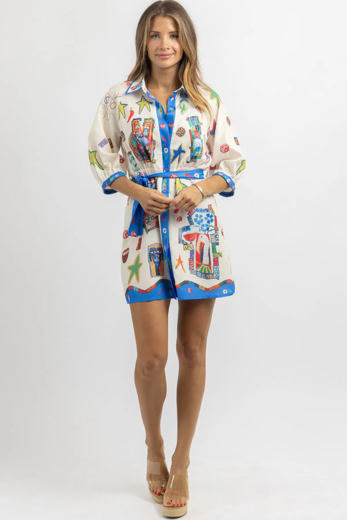 FUN   GAMES MINI DRESS