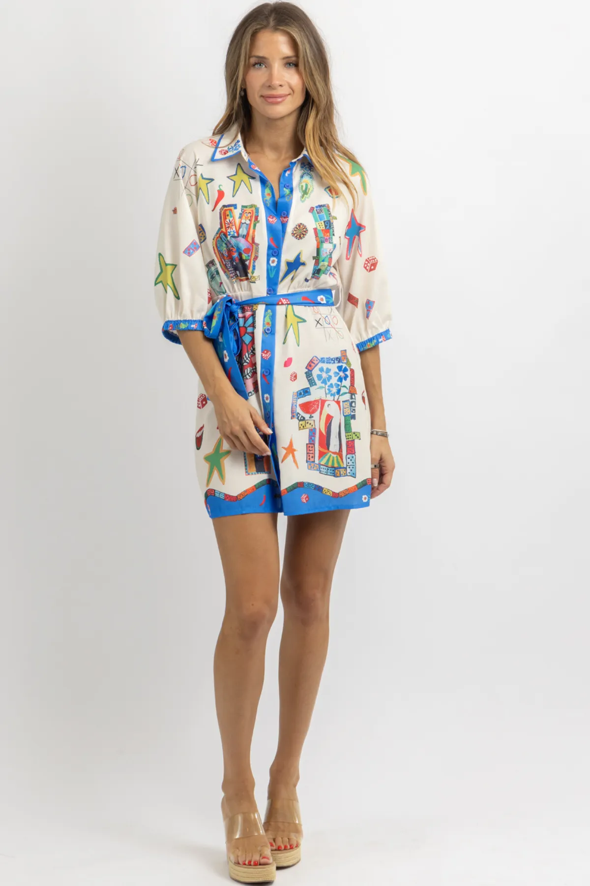 FUN   GAMES MINI DRESS