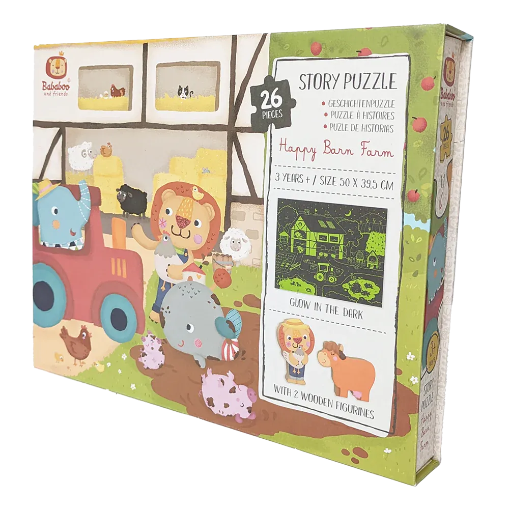 Happy Barn Party Activity Story Puzzle