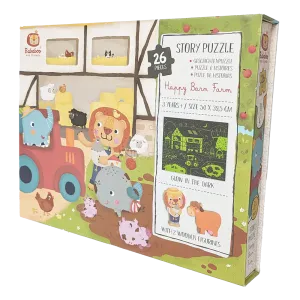 Happy Barn Party Activity Story Puzzle