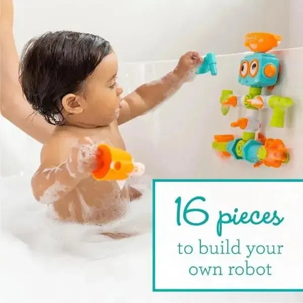 Infantino 217025 Sensory Plug & Play Plumber 16 Piece Bath Toy