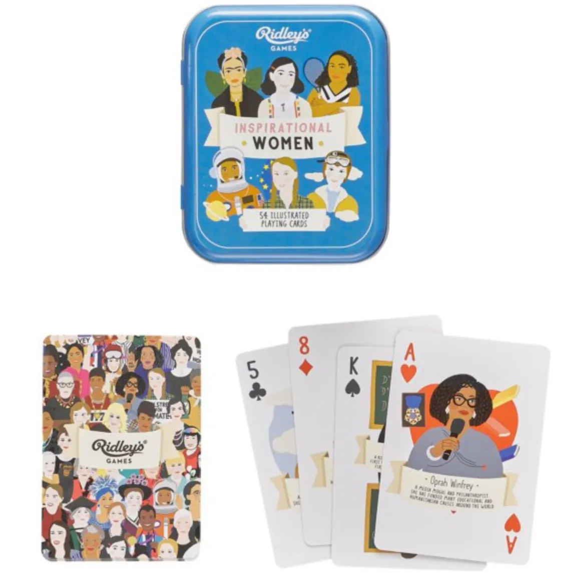 Inspirational Women Playing Cards