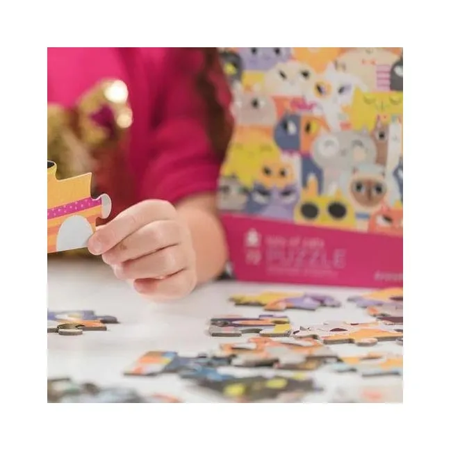 Junior Puzzle (72pc) - Lots Of Cats