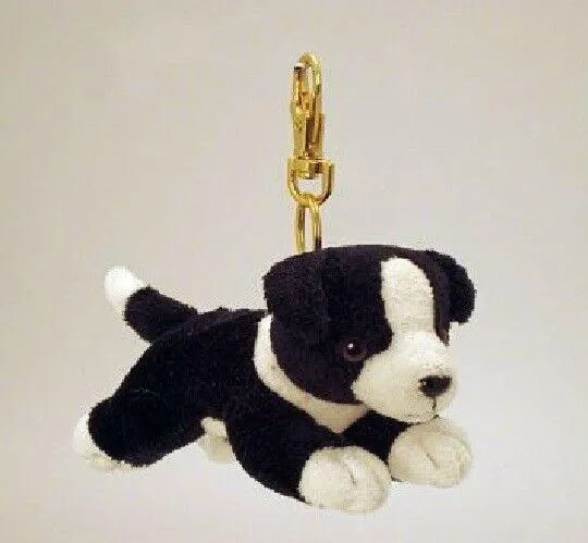 Keel Toys  - Collie Dog Keychain Soft Toy