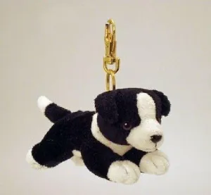 Keel Toys  - Collie Dog Keychain Soft Toy