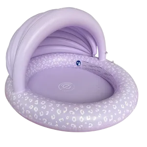Lila Leopard Canopy  Pool Inflatable 100 cm by