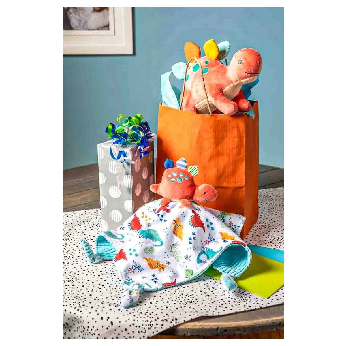 Mary Meyer Pebblesaurus Character Blanket