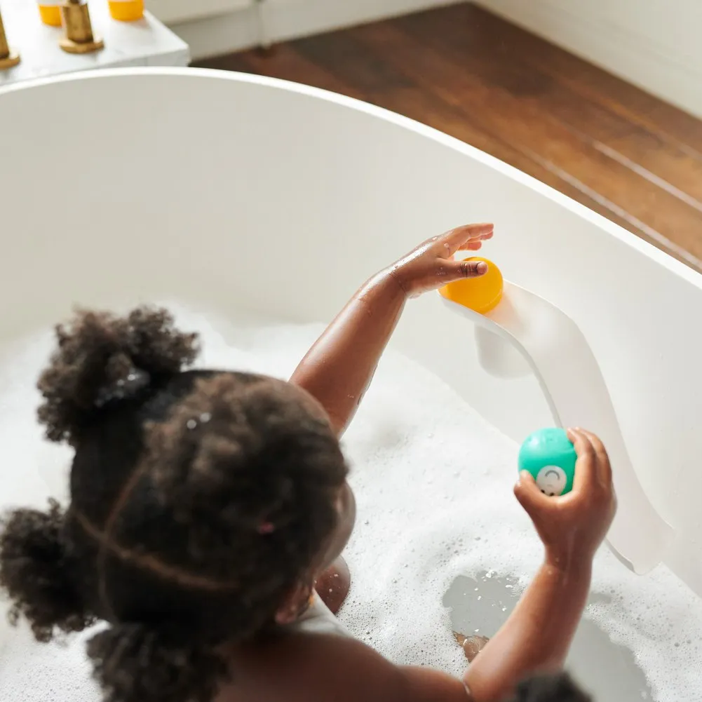 Matchstick Monkey Bathtime Slide Set - White
