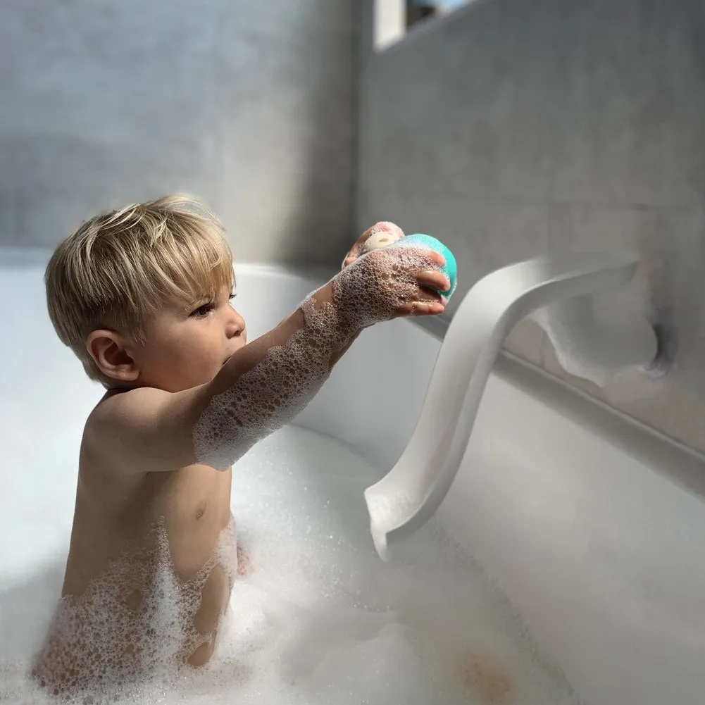 Matchstick Monkey Bathtime Slide Set - White