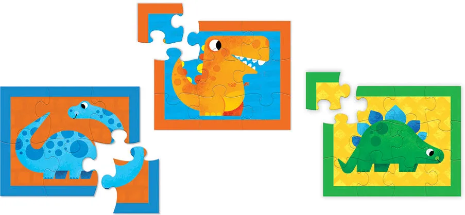 My First Puzzles Dinosaur Case