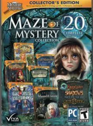 MYSTERY MASTERS: MAZE OF MYSTERY 20-PACK AMR (WIN XP,VISTA,WIN 7,WIN 8)