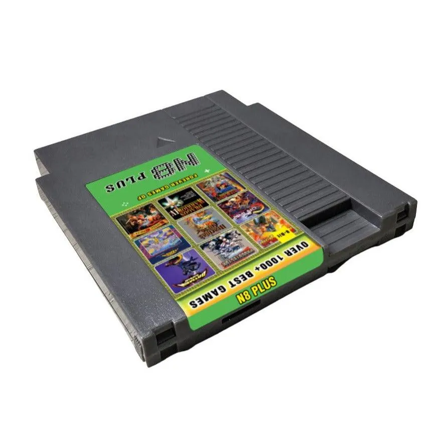NES N8 Flashcart 8GB SD Retro Game Cartridge, Suitable For Nintendo Entertainment System