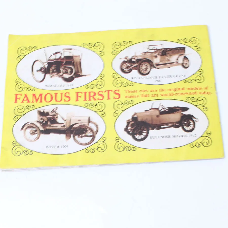 Old Star Cars Sticker - 1971