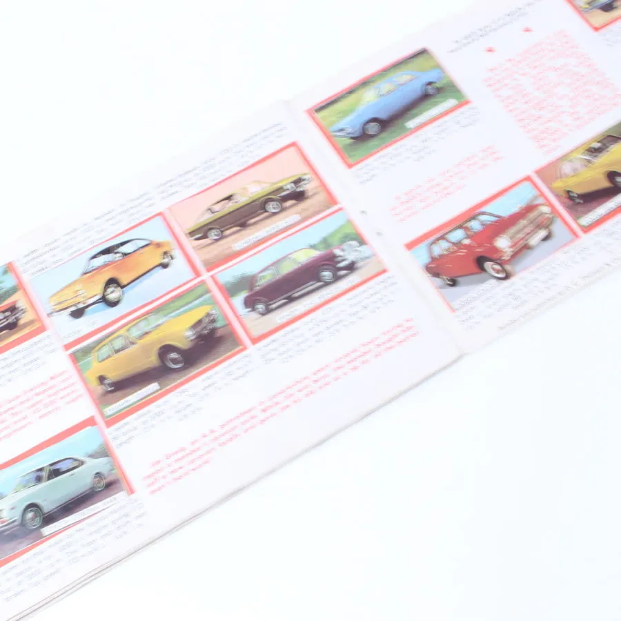 Old Star Cars Sticker - 1971