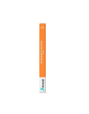PIXIO - 21102 | Pixio - Orange Magnetic Blocks 16PC